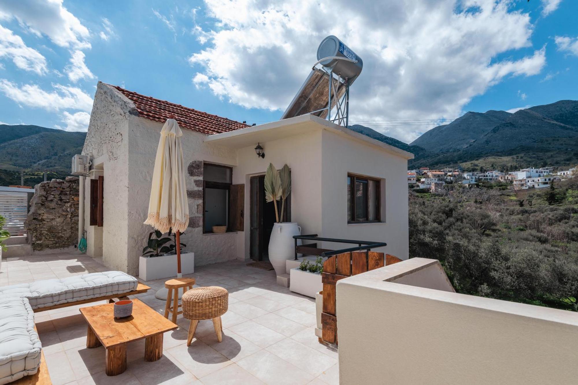 To Patriko Villa Kournás Exterior foto