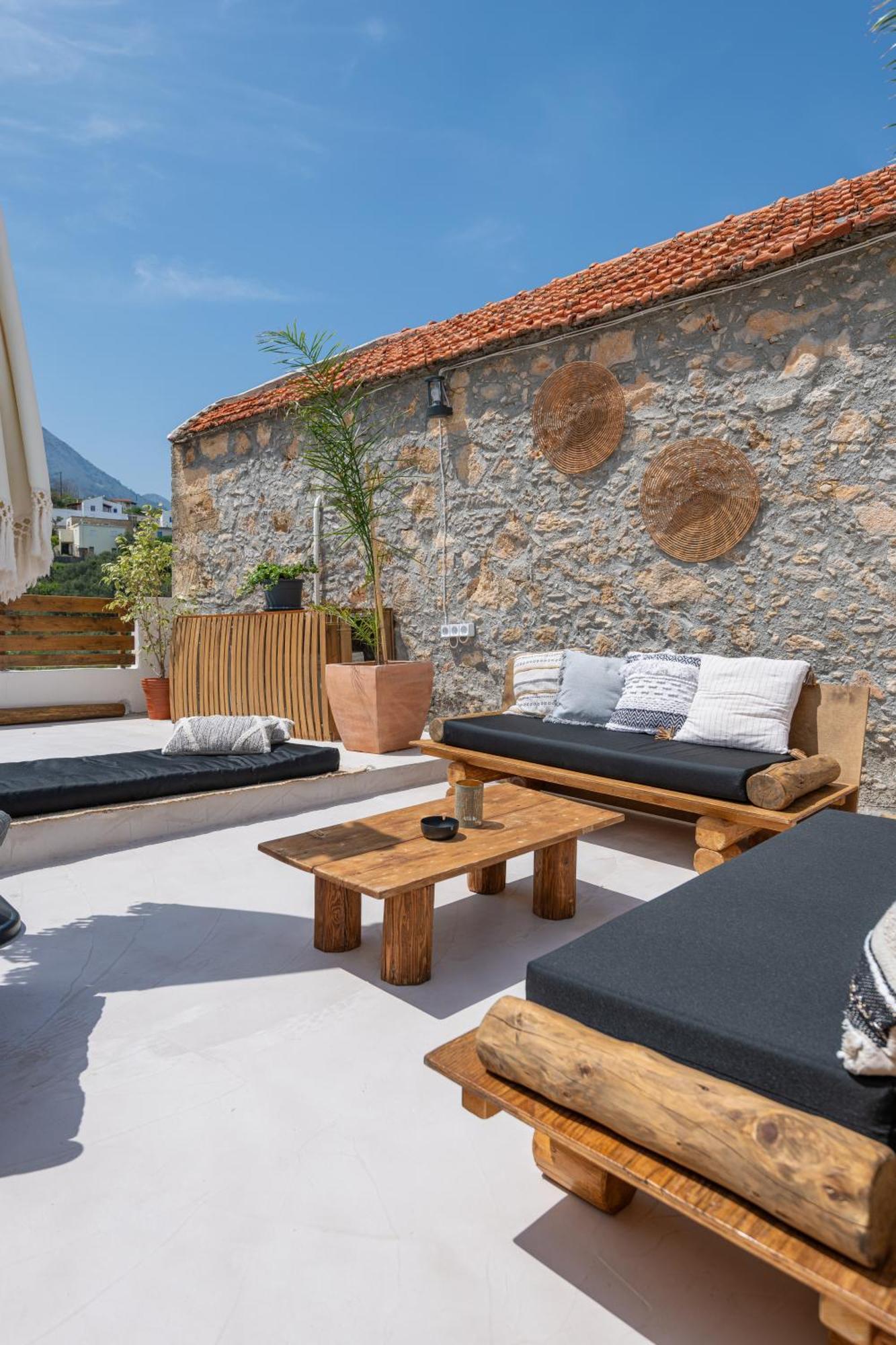To Patriko Villa Kournás Exterior foto